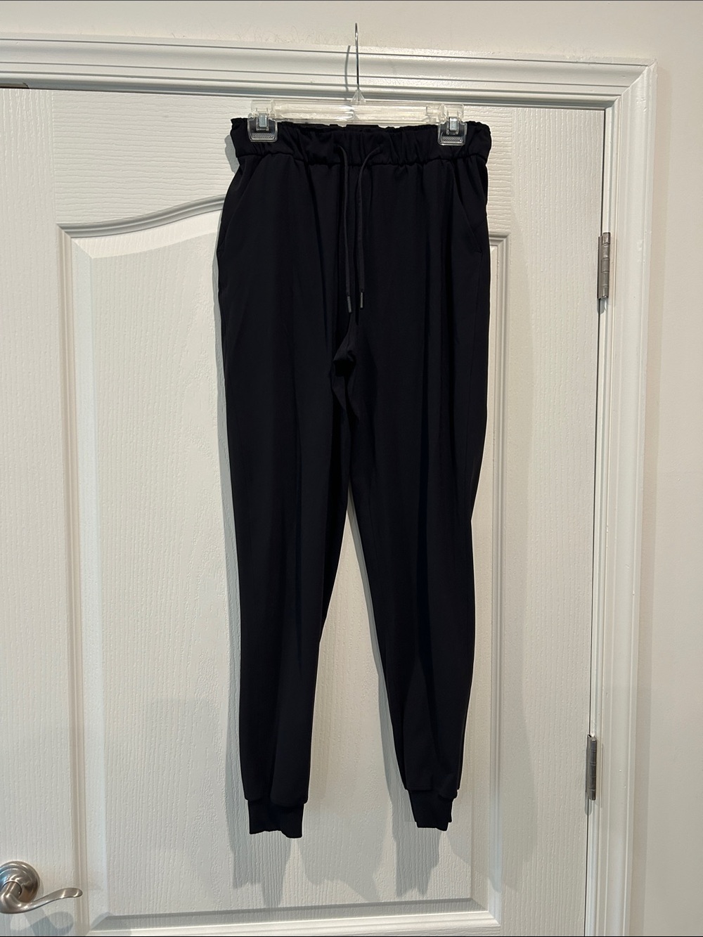 lululemon athletica Black Slim Track Joggers
